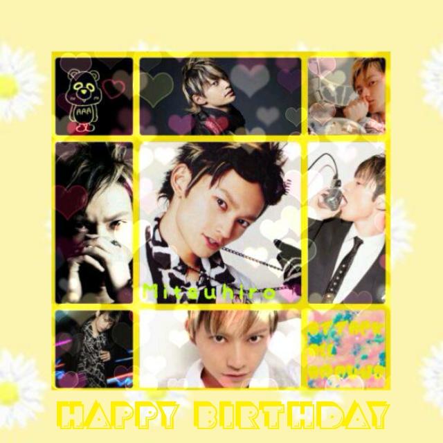 _330SORA's tweet photo. やっっっと書ける😂
だっちゃんHappy Birthday♡♡
スマイルドロップ、私もフラゲしました✌リリース&amp;オリコン3位おめでとう✨ちょっと照れ屋でいつもポジティブで晴れ男！だっちゃんのラップは世界一！これからもダイスキ💞💞 http://t.co/Q3rtRvZiI8
