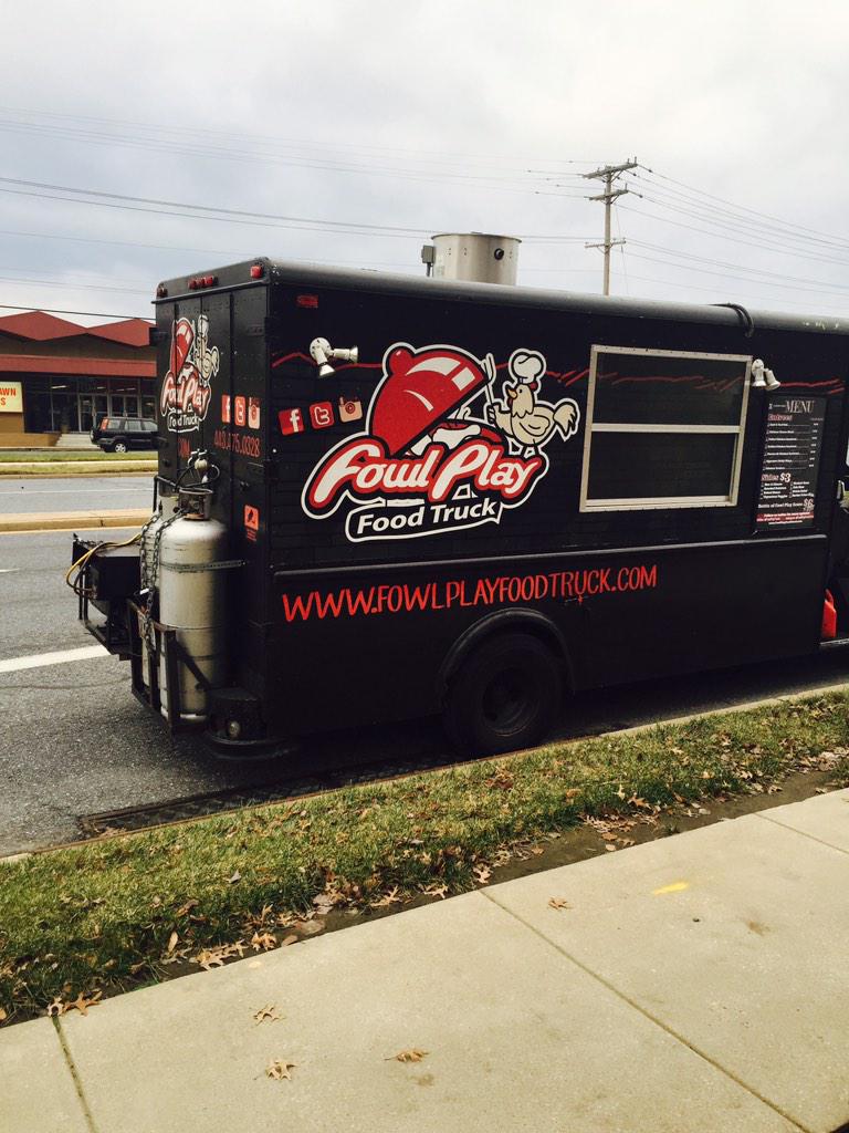 Fowl Play Food Truck on Twitter "We are in Woodlawn on Security Blvd