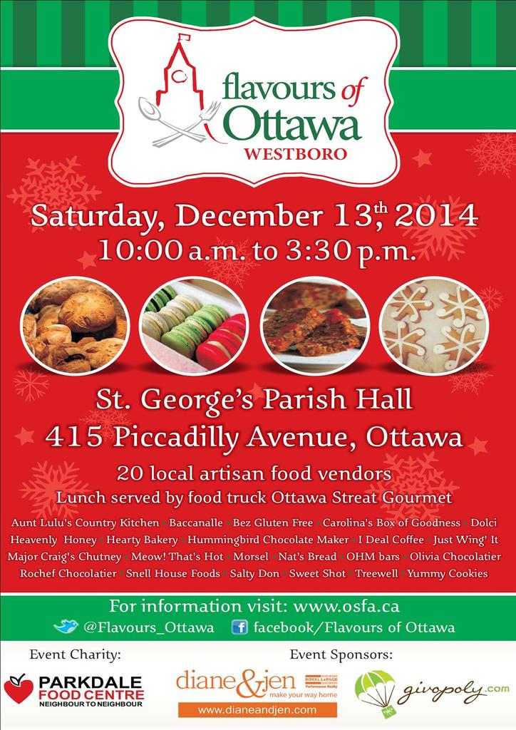 auntlulus's tweet photo. Tomorrow is our last show of the year @Flavours_Ottawa with @bezgfbakery @MajorCraigs @HeartyBakery and many more http://t.co/ofHG2eMwzv
