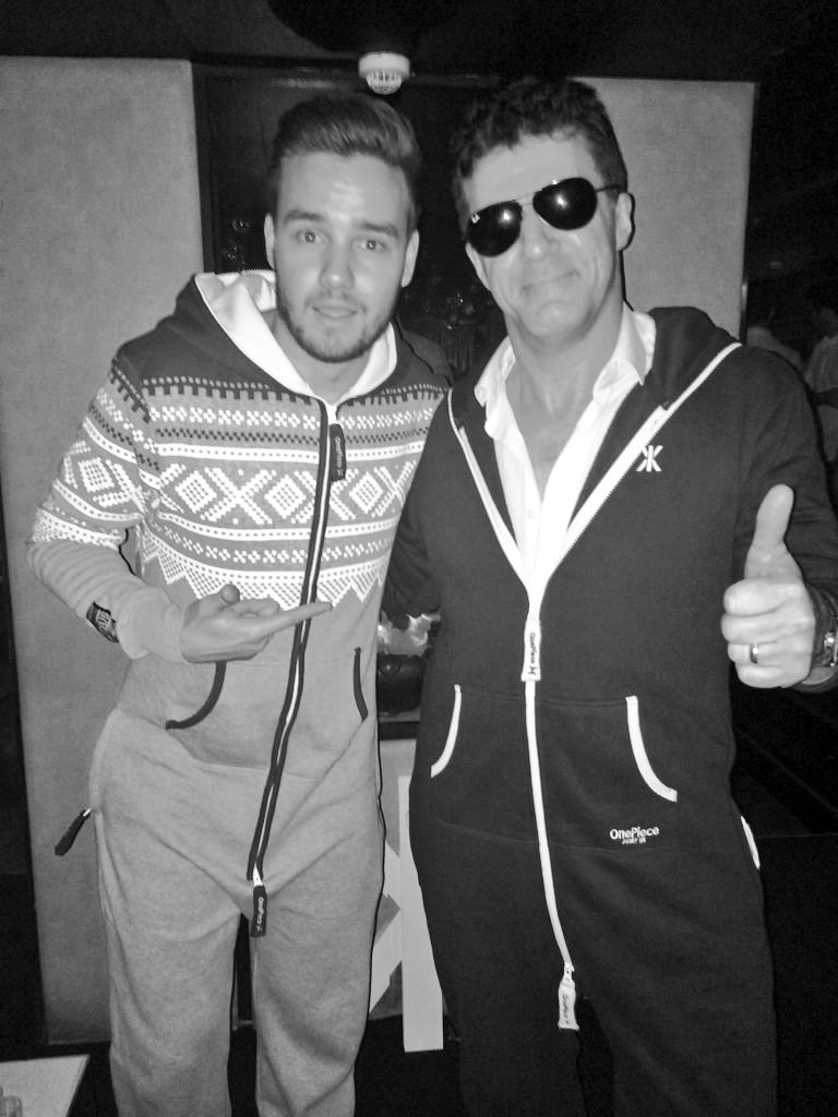LiamPayne's tweet image. Me and Simon last night aha