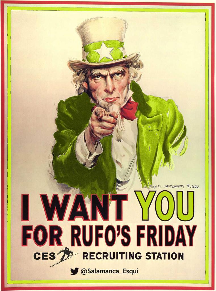 Esta tarde, en el <a href="/RufoSalamanca/">Rufo's</a>, cañas, pinchos, y novedades, muchas novedades del club <a href="/Salamanca_Esqui/">Club Esqui Salamanca</a>