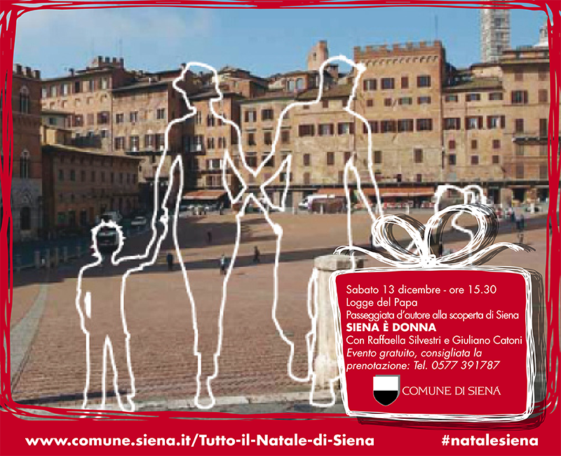 NataleSiena's tweet photo. Passeggiare per #Siena scoprendo #storie e #anedotti della città. Sono #passeggiate d'autore. Anche questo è #Natale http://t.co/muEEyduy62