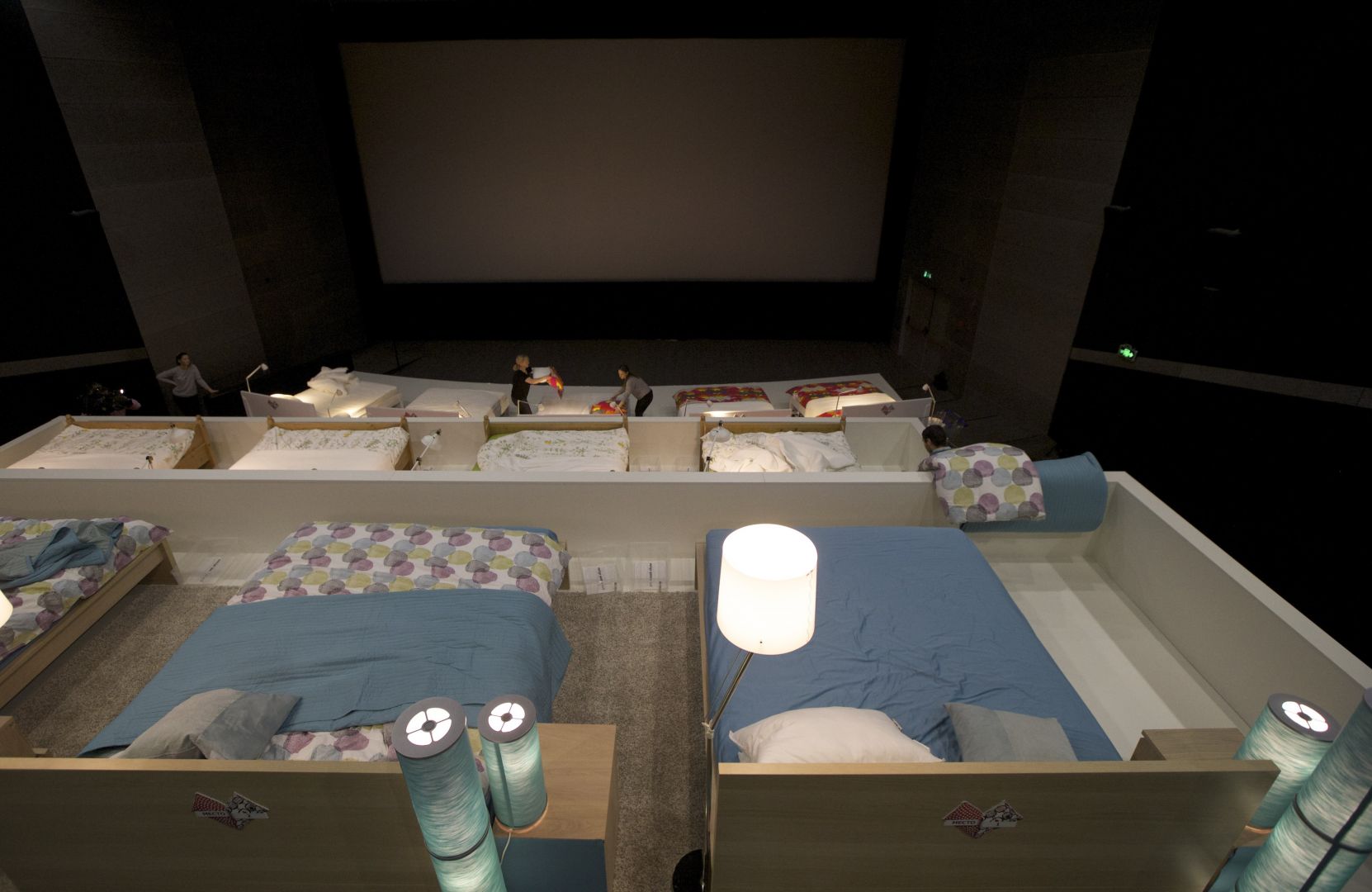Ikea movie cheap theater seats