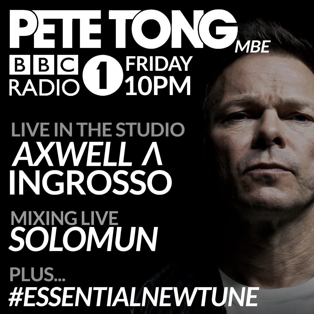 petetong's tweet photo. 10pm tonight... @BBCR1... @Axwell @Ingrosso @SolomunMusic + so much more! #TongTeaser http://t.co/PYfxecfo6j