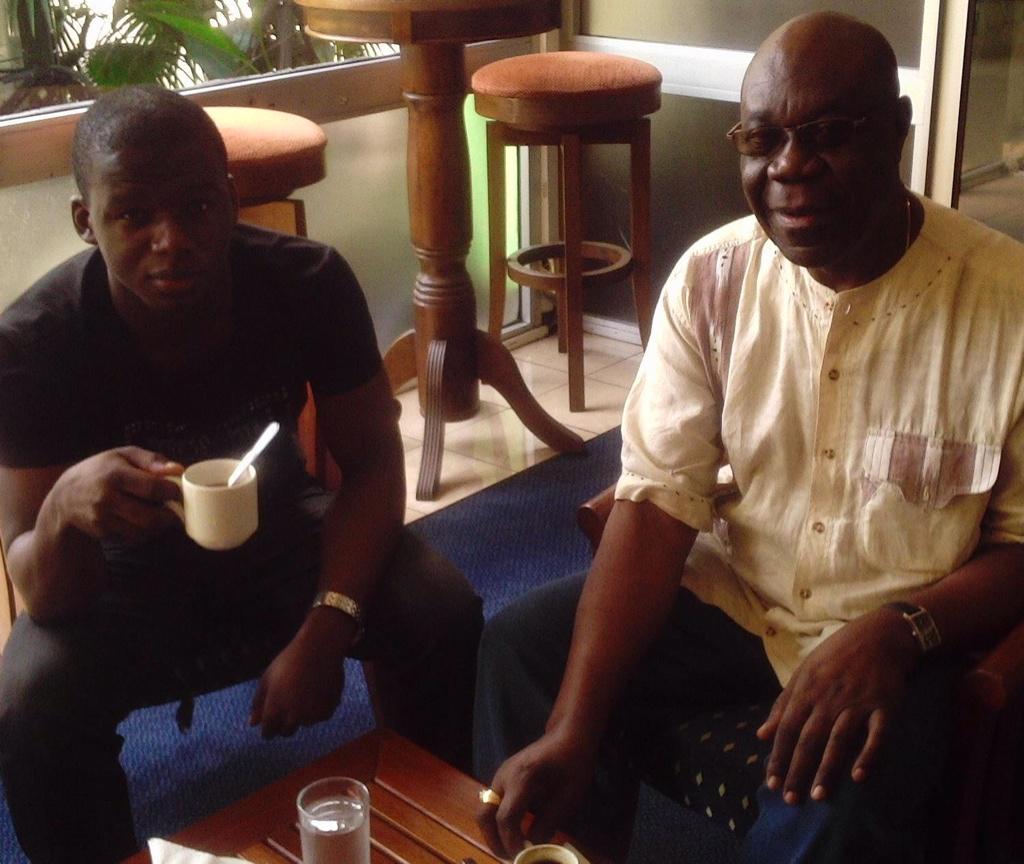 Manu Dibango que jai eu la chance dinterviewer 3 fois a 81ans aujourdhui. Happy Birthday et merci pour tout! 