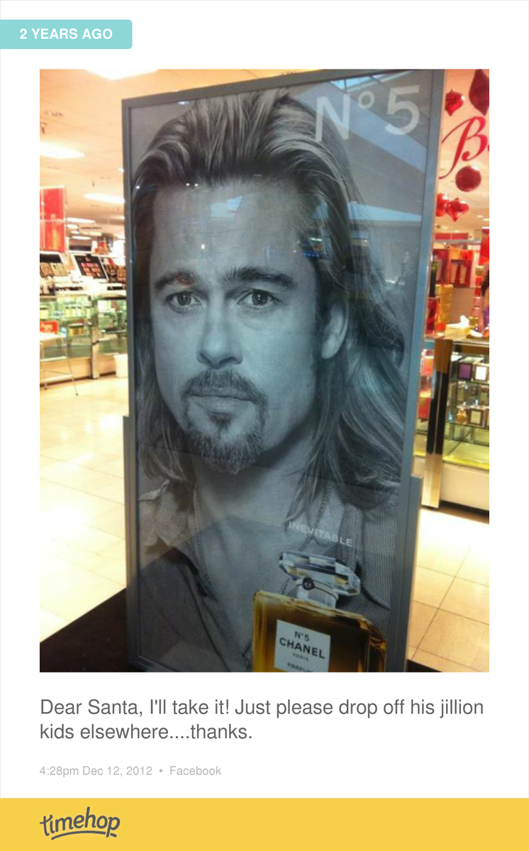 blessherart's tweet photo. TimeHop http://t.co/HBsMiUhu7L http://t.co/UA84YnmmYj