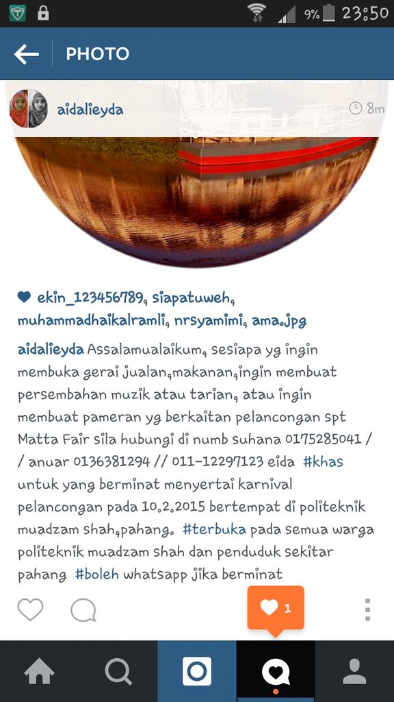 AidaIeyda's tweet photo. Anoucement !! Bagi budak politeknik muadzam shah dgn uniten...boleh la jugak..n sekita muadzam...siapa nk buka booth http://t.co/89Lml4Wt7d