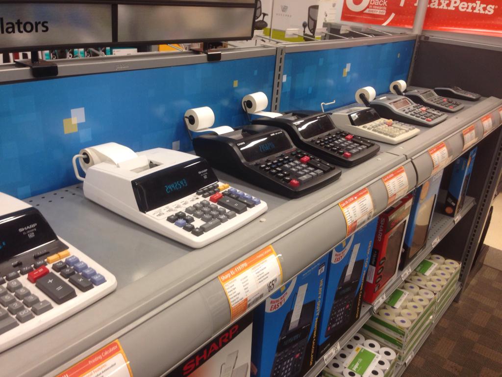 ScottFerreira's tweet image. I didn&apos;t think it was even legal to sell these anymore... #PrintingCalculator #Technology #Update