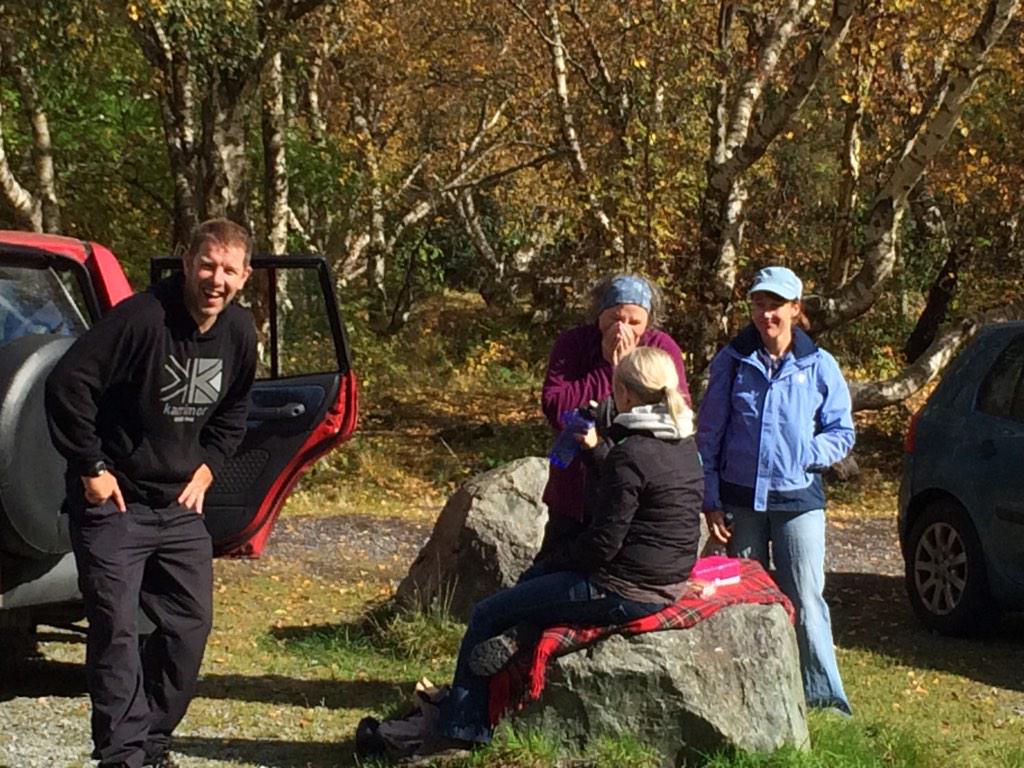 spNoddfaFC's tweet image. Team building day, the main man David Williams trying to look cool! #miserablefail 😂 👍