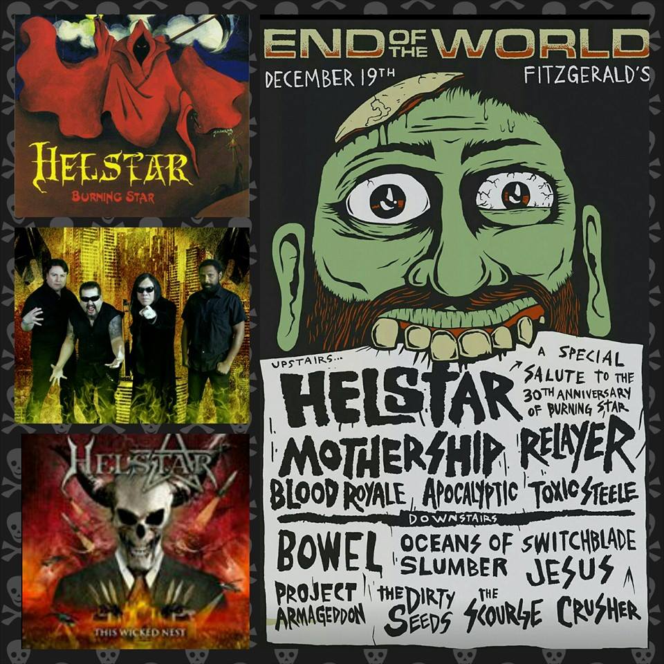 1 week away Houston! From the BURNING STAR comes THIS WICKED NEST! Fri 12/19 <a href="/FitzLiveMusic/">A long time ago...</a>'s End Of The World Fest 3