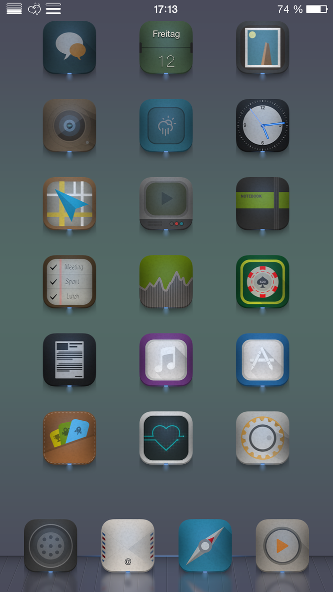 Milagro2k's tweet photo. Nice mix... #M8TIF by @MTK_Des1gn &amp; @muthemes  and #Core iconomatic by @Attairdu57slm  have a nice weekend! http://t.co/0Wl518RkrJ