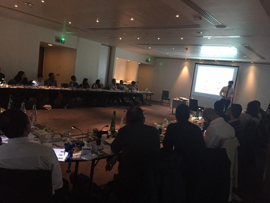 Our specialist orthodontist Preet is lecturing to a group of 40 dentists in London today