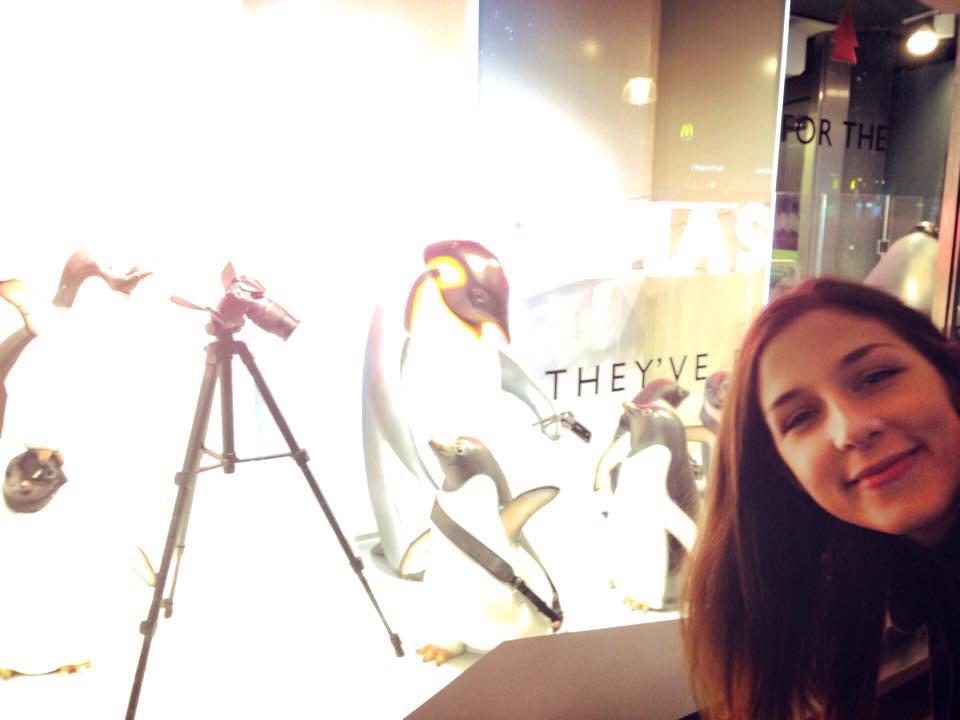 Loving the #MontyThePenguin Christmas window display at John Lewis Oxford St this year!!