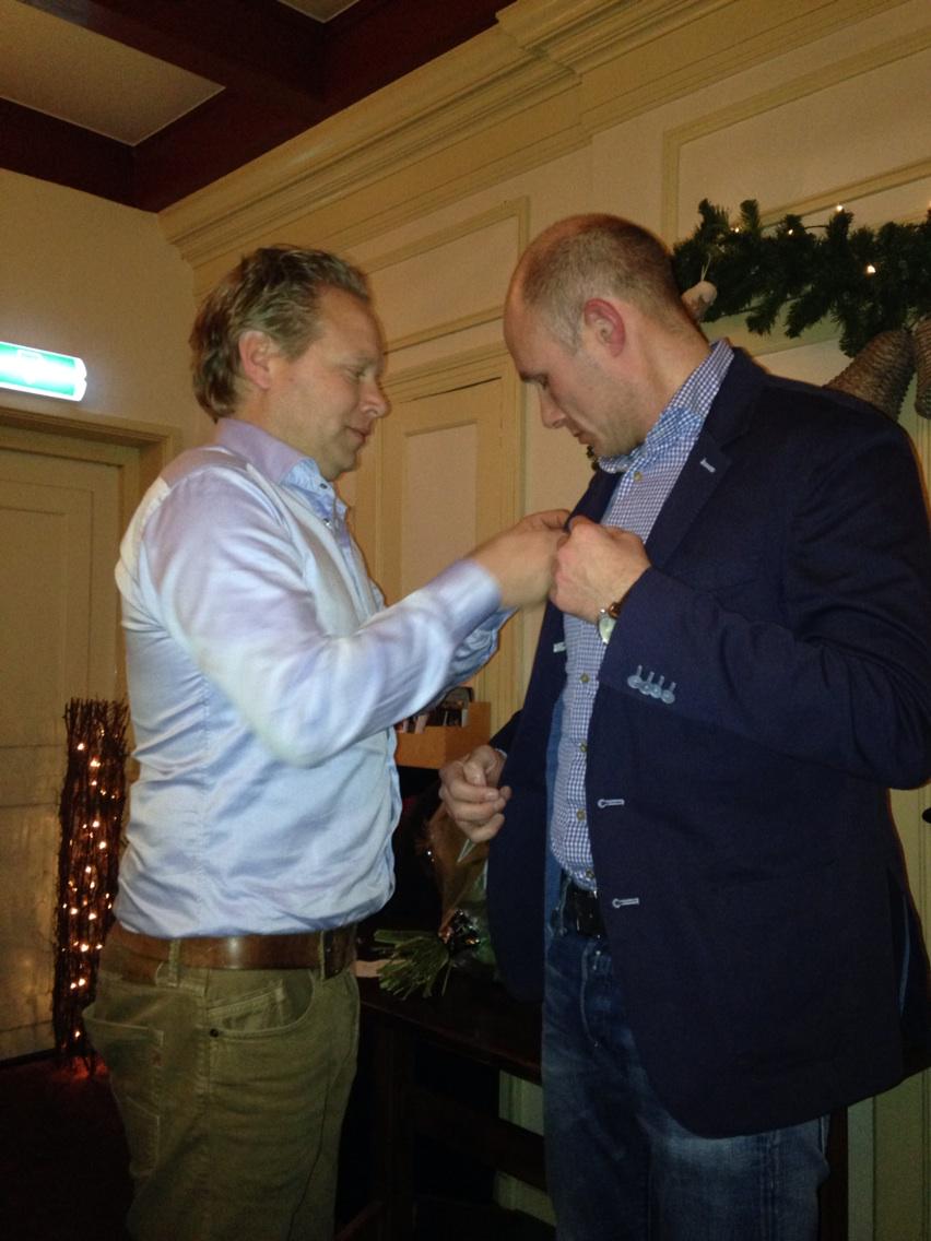 Ons nieuwe erelid en geknakte haan: Ben Sterenberg. Topper! #jci #jcisneek