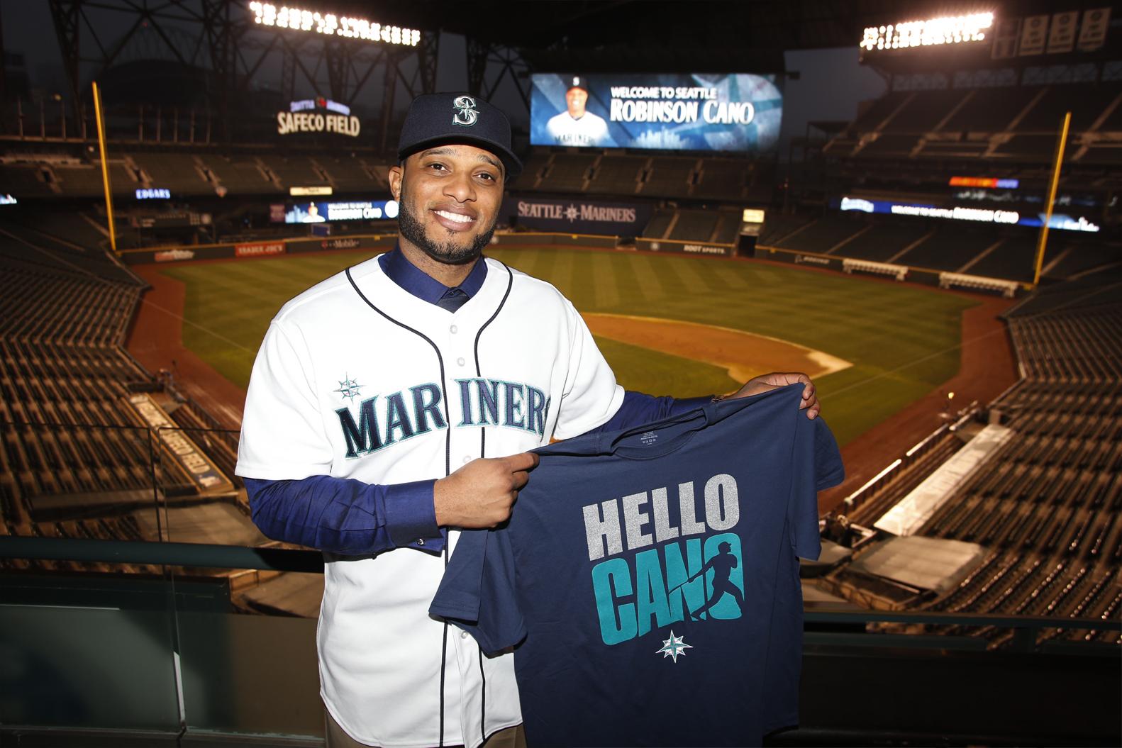 Seattle Mariners on X: We're giving away a few T-shirts to celebrate the  one-year anniversary of saying #HelloCano. RT for a chance to win.   / X