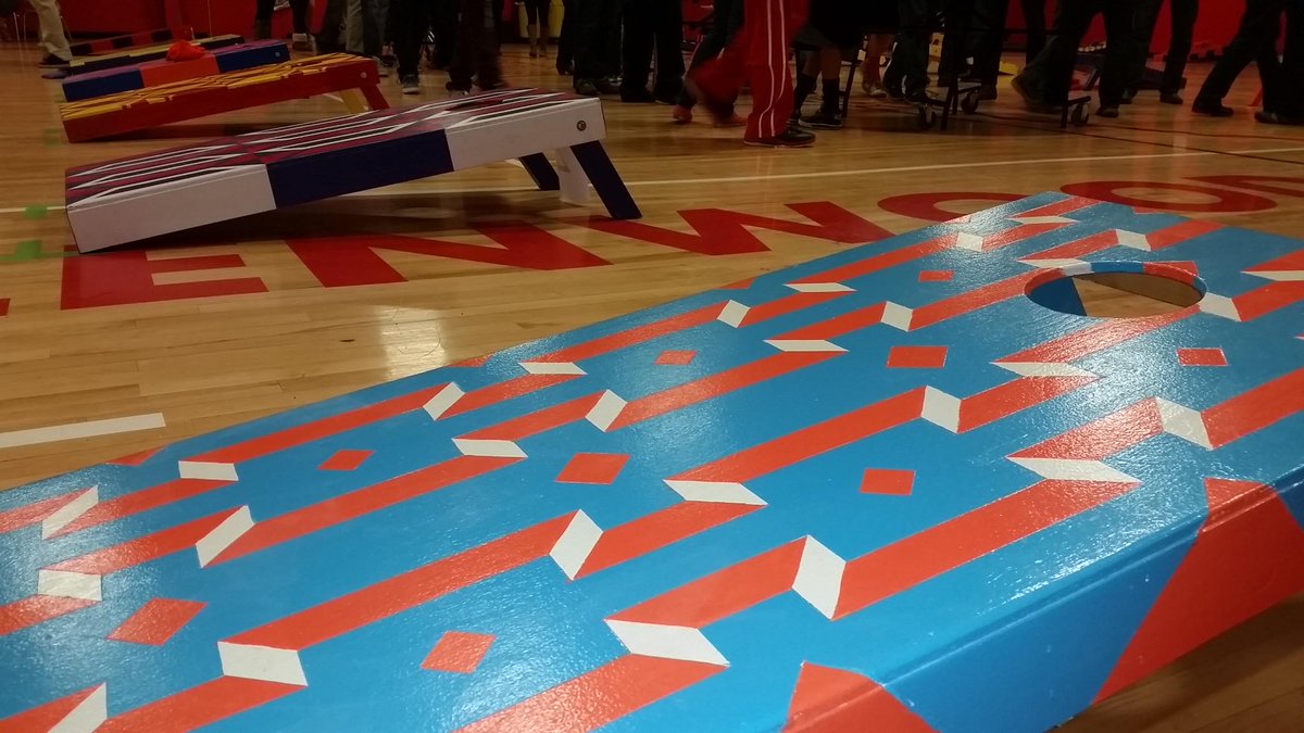 ReganConst's tweet image. December 5th CornHole Tourney @ GSHS! IT was a great success and we were proud to be part of it!!!