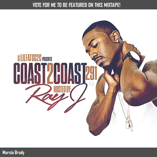 Jverse2x1's tweet photo. I voted for @marciabradyyall to be on @coast2coastmag Mixtape 291 w/@rayj! http://t.co/8EwGL6sLjk #Coast2Coast http://t.co/wJyDz394pO