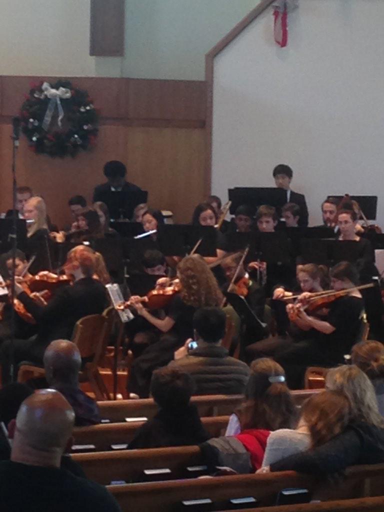 kamranju's tweet photo. Music concert by Academy of  St. Cecelia youth orchestra.. http://t.co/R784ca438Y