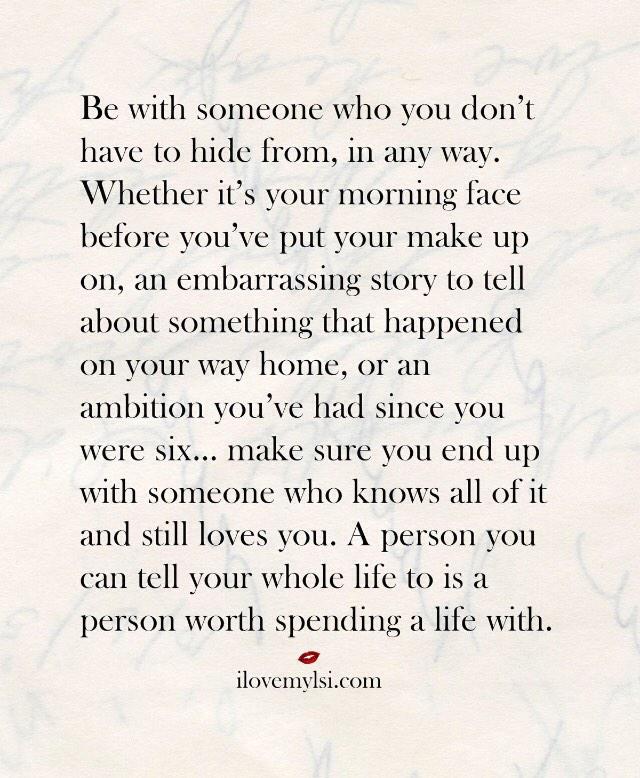 lovelymusing's tweet photo. Be with someone who you don't have to hide from http://t.co/uct7QGpGf6