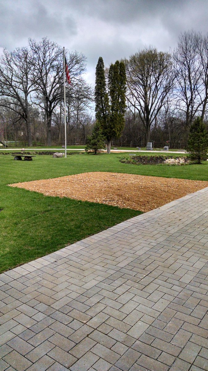 CRSBrickChick's tweet photo. @UnilockLife Mooney Cemetary wins 2014 BMP Project of the Year from Lake County Stormwater Mgmt Commission! Yay! http://t.co/dhpjLFSdF7