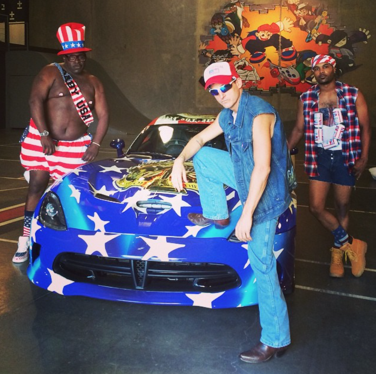 robdyrdek's tweet photo. Full on #FantasyFactory #FBF America overload with @BigBlack and @SteeloBrim !🇺🇸⭐️🇺🇸⭐️🇺🇸⭐️ http://t.co/9etYsphuOM