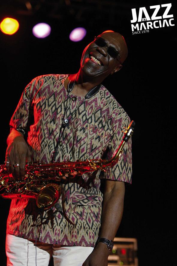 Happy birthday Manu Dibango - photo Jazz in Marciac 2007 © Francis Vernhet 