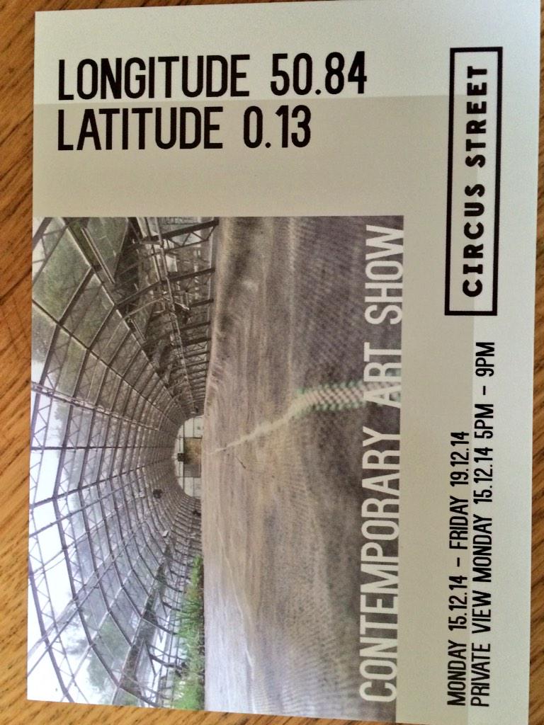 : Amazing exhibition of contemporary art opening Monday @CircusStreetBTN <a href="/Brightonfy/">𝕏</a> <a href="/Brighton365/">Rob Connigale</a> #brighton