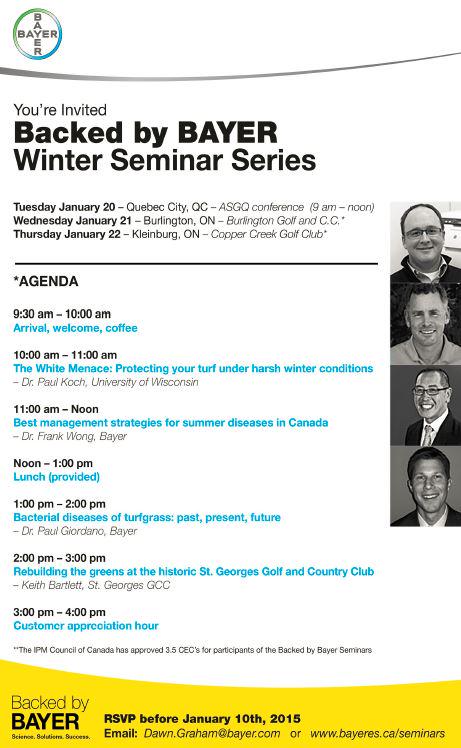 PGiordano15's tweet photo. Hey Canada! - Let's talk turf this January with @turfpathology, @uwpaul, and St. George's Keith Bartlett. RSVP ASAP! http://t.co/KDiBMIftkI