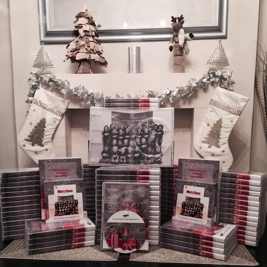 PopGems's tweet photo. The PopGems Xmas Medley CDs have arrived!! It sounds fantastic! #soproud #beckenham #popgems #popstars @recordingdays http://t.co/LxuOhkLtGN
