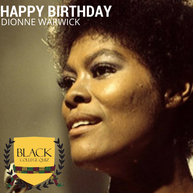 Happy Birthday Dionne Warwick! 