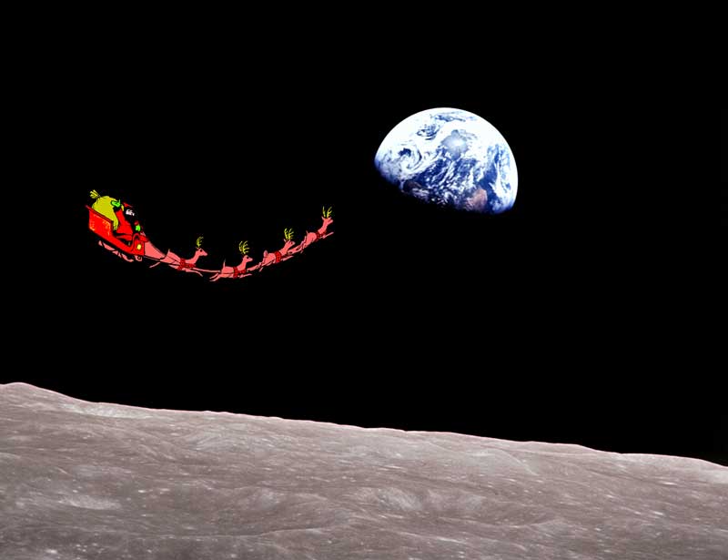 SkyImageLab's tweet image. Happy Holidays from the moon! bit.ly/1vZ9MmS?source…