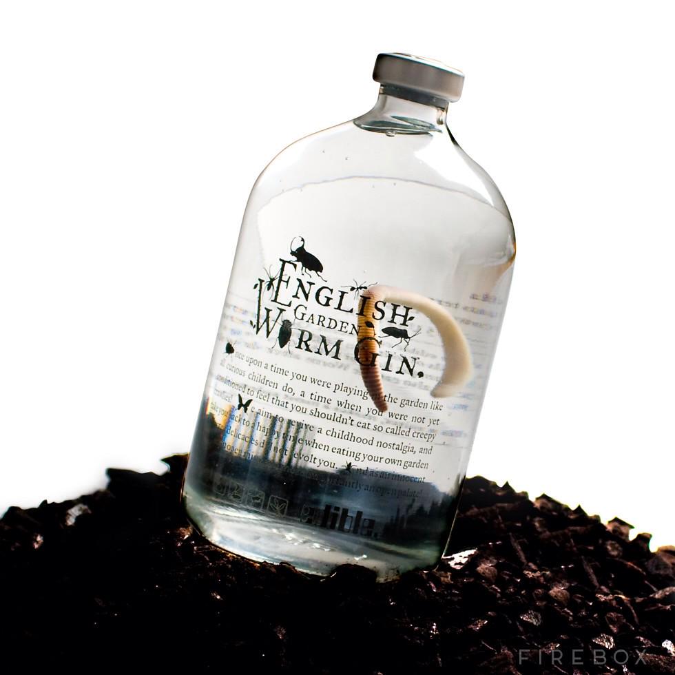 LittleTipples's tweet photo. Worm for the road?! This unique gin is infused with a giant edible earthworm, adding a unique flavour! #littletipples http://t.co/5HP6jAp6Ll