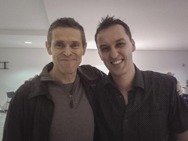 IamDjBoston's tweet photo. filming in Brazil with great american actor WillemDafoe
#backstage #SpiderMan #Platoon #WillemDafoe http://t.co/qAXtVMvCgP