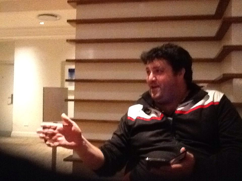 Coach <a href="/Voigtie/">Jason Voigt</a> preparing for tomorrow