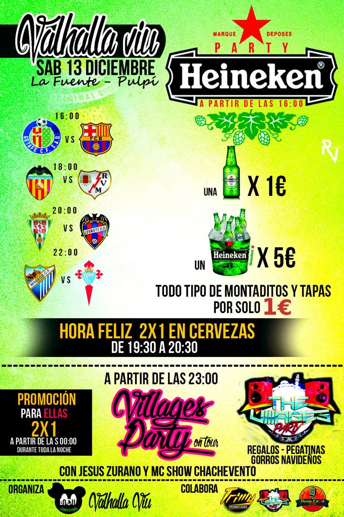 jesuszurano_'s tweet photo. Mañana toca poner un musicón flipante en @valhallaviu con el genio @ElChacheVento 
#TheVillagesPartyOnTour http://t.co/NH7w4xlcM0