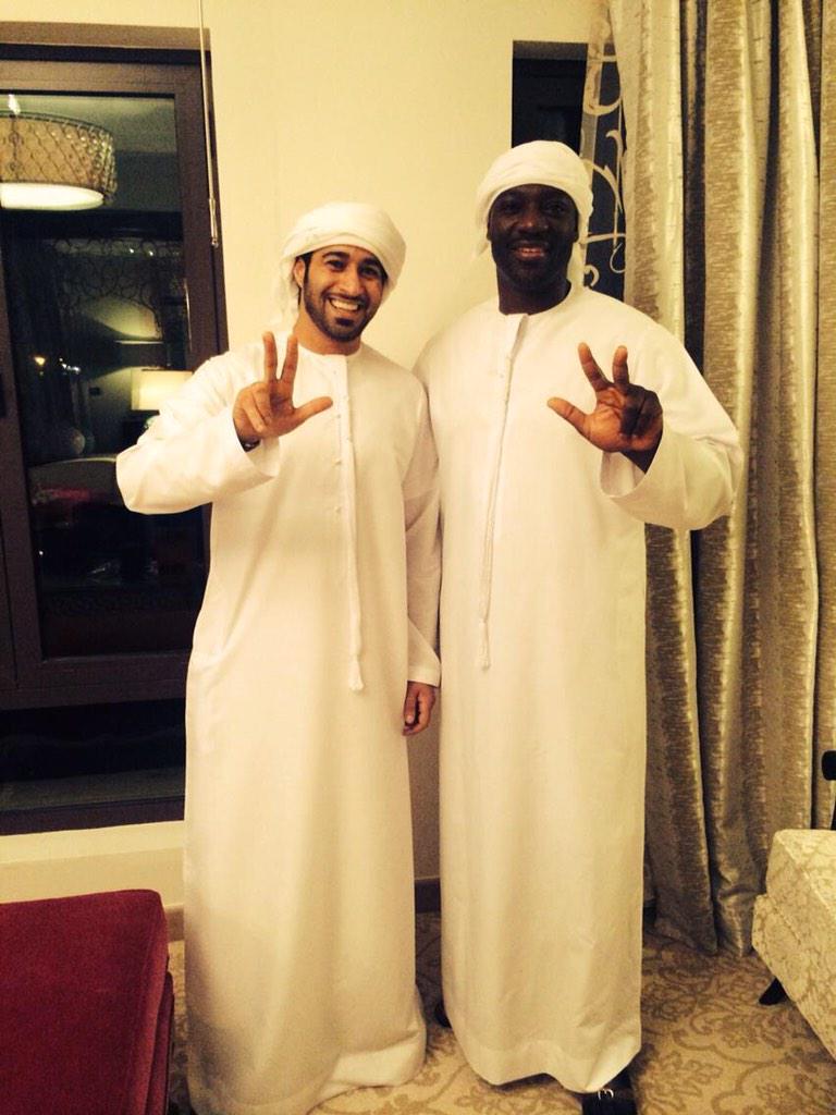 jebadr's tweet photo. . @atjamal @adewale @SaoudAlkaabi
Thank you guys for the amazing time we had in #Dubai ..
U look awsome #SheikhAAA http://t.co/vypFDOEyDK