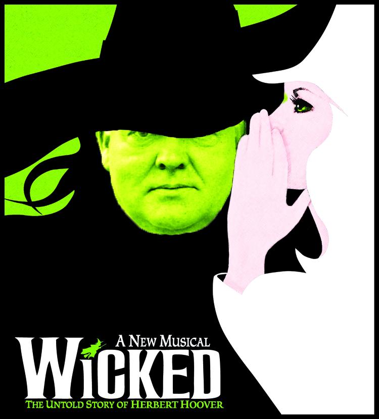 HeresHoover's tweet photo. The untold story of two presidents…so much happened before the Depression hit.  @WICKED_Musical #HooverBwayTakeover http://t.co/mFZaluOdCA