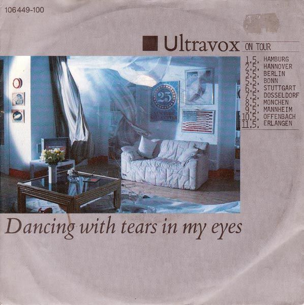 #VinylSpin #Ultravox #DancingWithTearsInMyEyes Building 1984 7'single #synthpop
