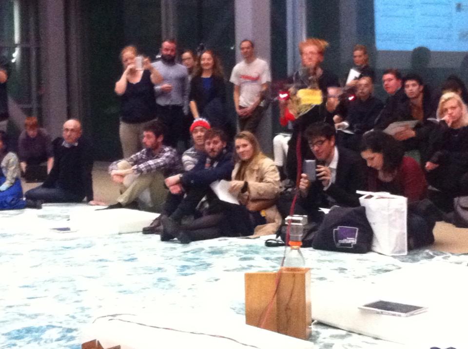 fboucherak's tweet image. Nicholas Maurer, drone-artist #fondationcartier #googlelab #art