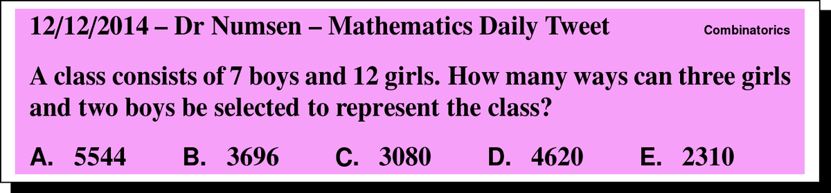 DrNumsenMath's tweet photo. Last #UILMath Tweet of the Year! Happy Holidays! Answer: http://t.co/o51DH85nwK http://t.co/XXr7oxtsBS