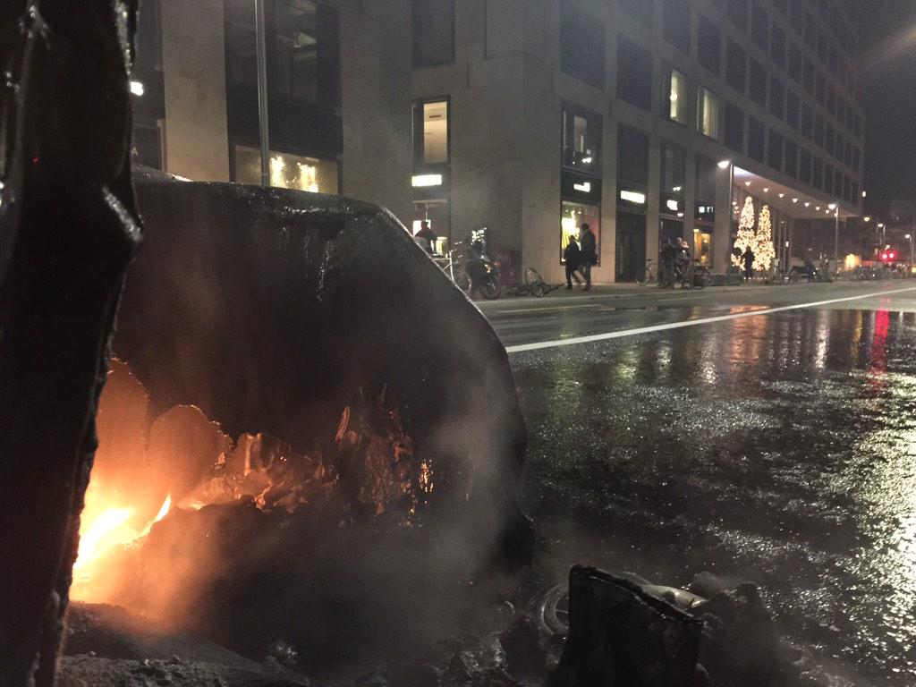 Just a little riot. Nothing to worry about. #notThatQuiet