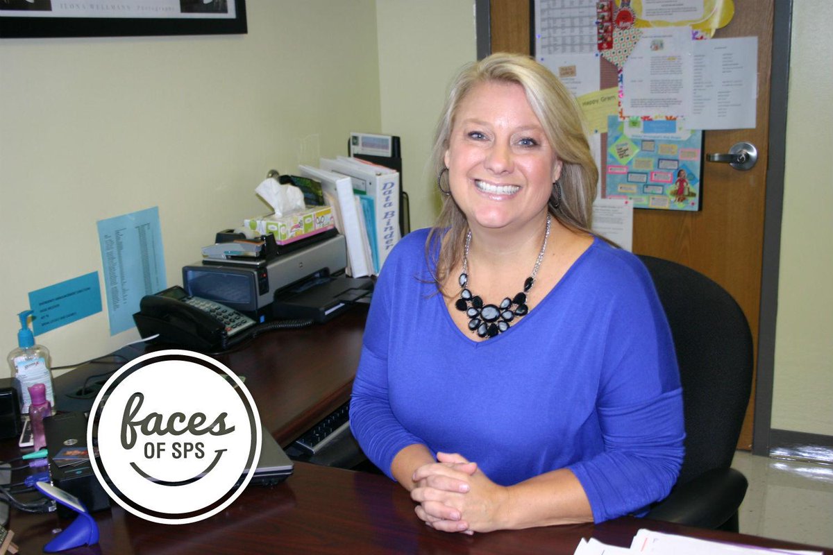 officialSPS's tweet image. #FacesofSPS Meet Angie Carder, principal of @GrayElementary. bit.ly/1wK5r9A #SGF #learningispersonal