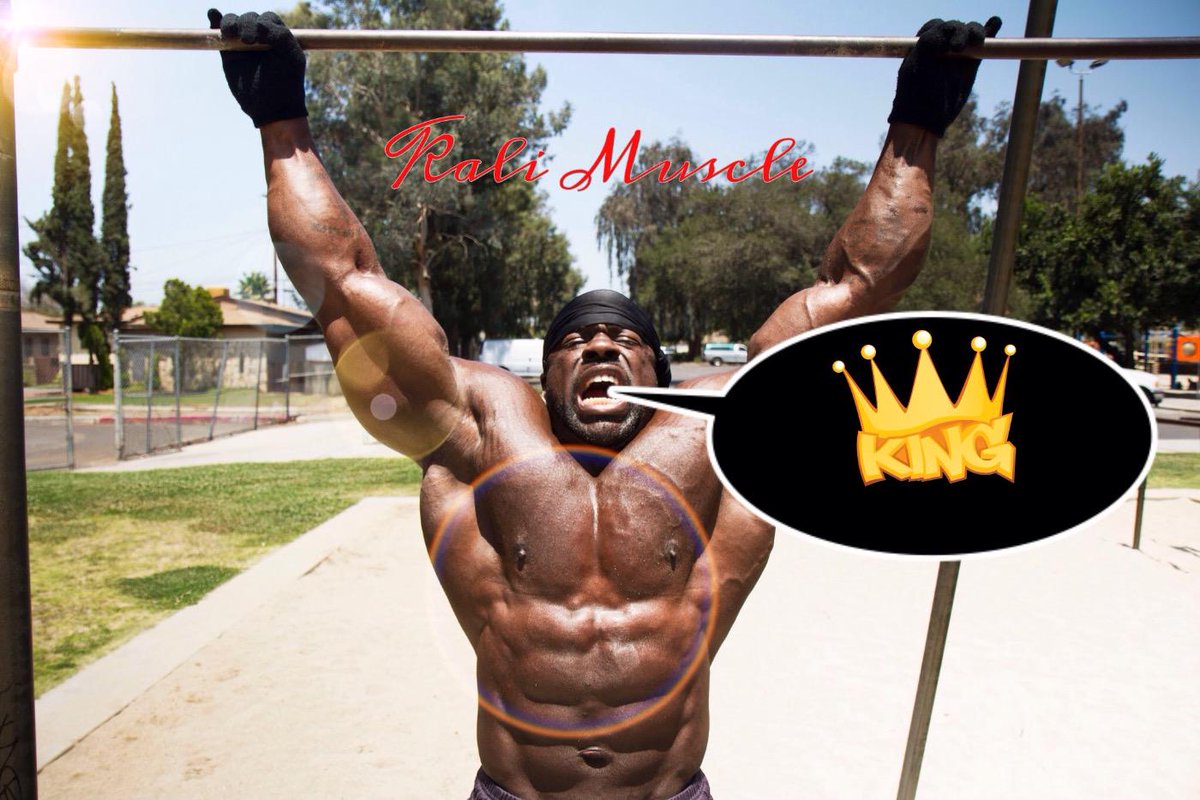 MLGTiger's tweet image. Muscle King @KaliMuscle