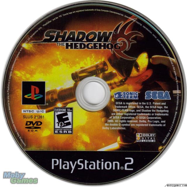 Sony Shadow the Hedgehog Games