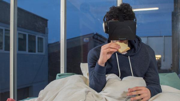 Meet the artist who's been living virtually as someone else for 28 days: bit.ly/1vEpR1n