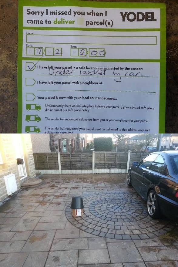 ofyachest's tweet image. #Yodel #YodelHell  #bucket #safeplace #classic