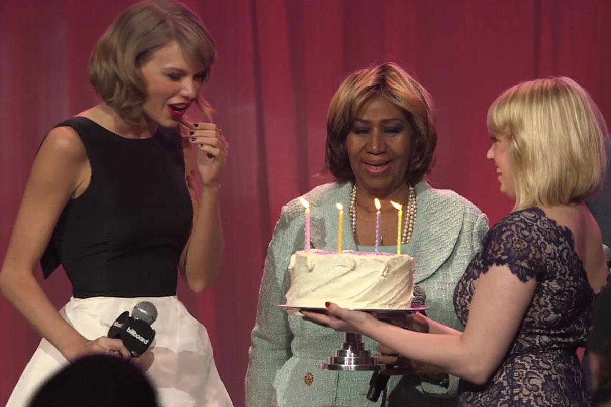 Aretha Franklin sang "Happy Birthday" to ... & it was amazing. Watch:  