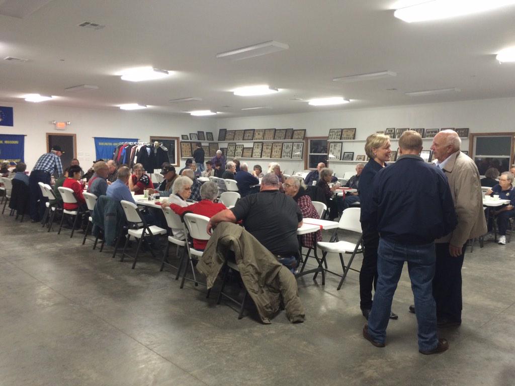 Post315's tweet image. Pancake supper for the dedication of the new building.