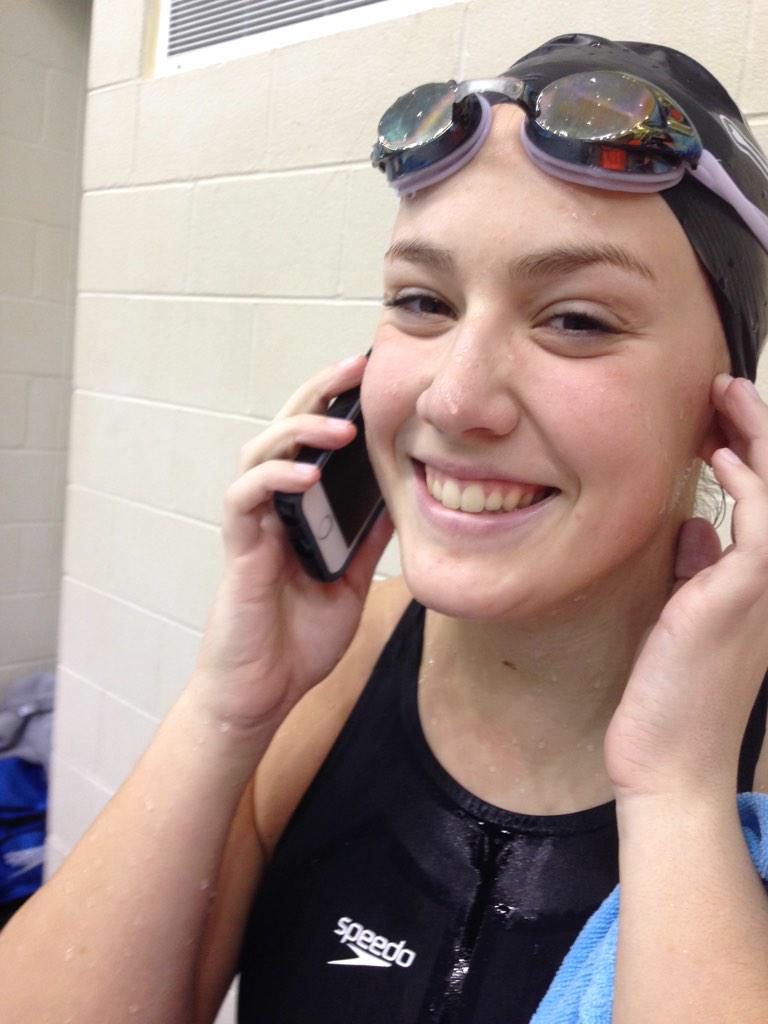HooverSwimDive's tweet photo. Amanda sall cuts time and places in finals tomorrow. http://t.co/mop6K0QIaA
