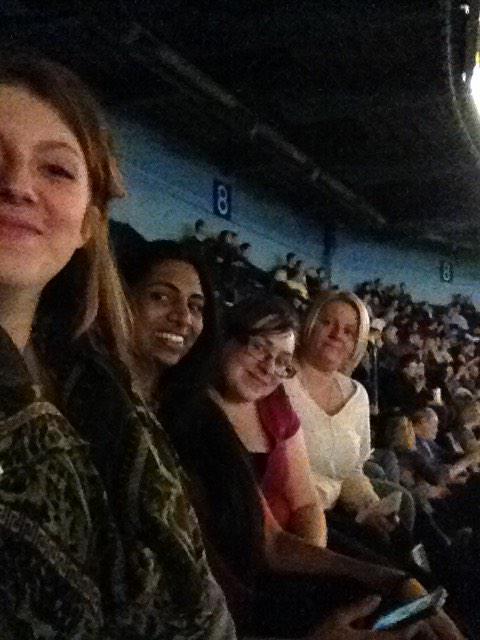 John Bishop was hilarious, happy birthday Priya! 